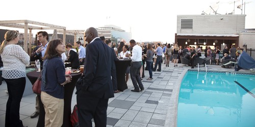 Tonight is the Rooftop Fundraiser for DC Central Kitchen at Liason Capitol Hill.