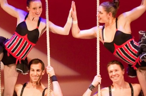 Zip Zap Circus USA and Airborne DC return to the Atlas' INTERSECTIONS Festival with Reaching for the High Notes