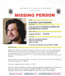 MISSING FLYER