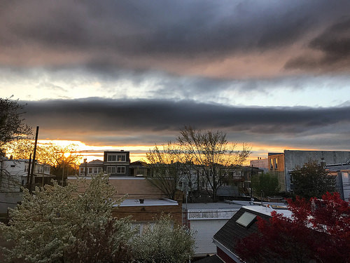 Morning sky in SE DC